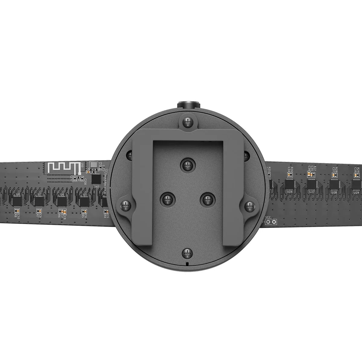 FLC Series Small Size 42cm (16.5 inch) | 3D Holographic LED Fan | 2-Pack Fans with Outdoor Double-Sided Mounting Bracket | Commercial Holographic Signage | 2 Blades