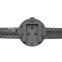 FLC Series Small Size 42cm (16.5 inch) | 3D Holographic LED Fan | 2-Pack Fans with Outdoor Double-Sided Mounting Bracket | Commercial Holographic Signage | 2 Blades