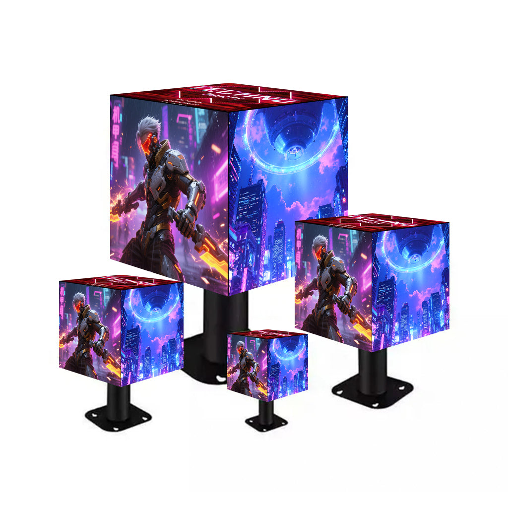 Customized Magic Cubic LED Display – Design Your Own LED Cube (Any Size, Pixel Pitch & Face Count) | Get a Quote Now