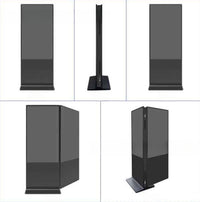 43‘’ Dual-Sided Indoor Floor-Standing LCD Digital Poster with Wheel Stand | Android RK3568 2GB+16GB | No Touch | CMS Preinstalled