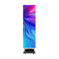 EP-M Series Foldable & Liftable LED Poster | 1×4m Indoor Display Kit | P3.9mm | Remote Control + Rolling Case Solution