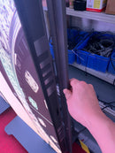 LP-GOB Series LED Poster Sign | 640×1920mm | P1.25 / P1.53 / P1.85 / P2.5 | Indoor Plug-in Display | Flip-Open Magnetic Frame with GOB Surface