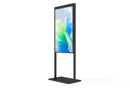 43" Double-Sided High Brightness LCD Window Display, 2500nits Front + 700nits Back, Android 2+32G, Non-Touch, Cloud/APP/USB, Hanging/Floor Stand
