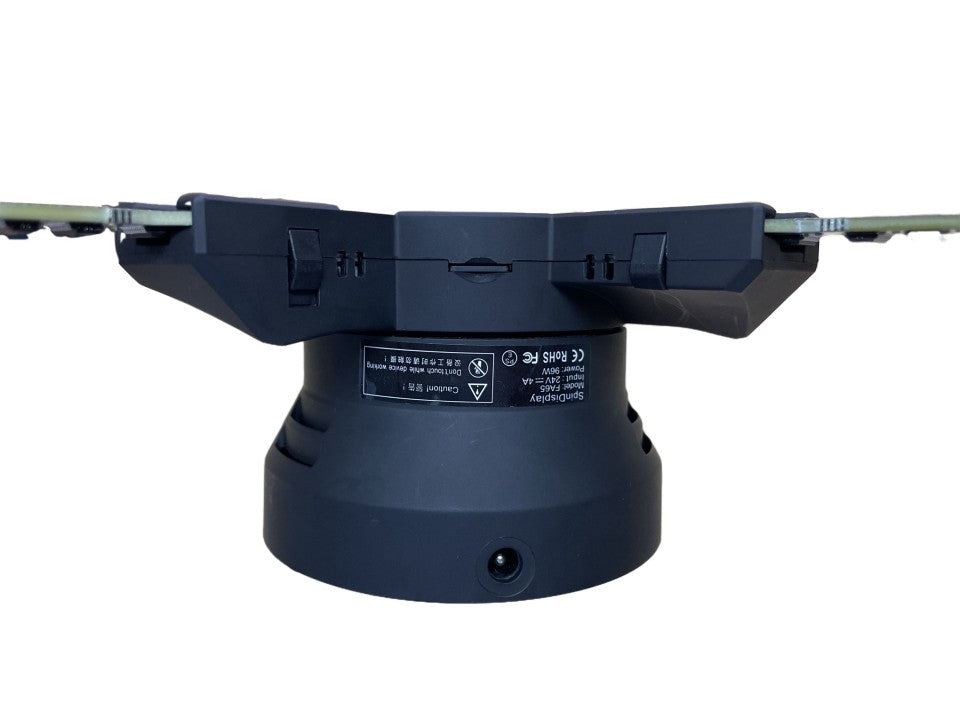 3D-F Series 3D Hologram Fan LED Display – 52cm to 65cm (20.5”–25.6”) | High Brightness Holographic Advertising Projector | Fan Only / with Transparent Protective Cover (Protective Housing) / with Black Background Cover (Protective Housing)