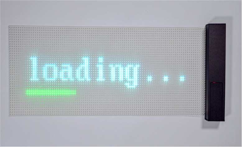 P8 Transparent Window Display – 240×600 mm (9.45×23.62 in) | 1500nits | High Transparency Adhesive LED Film for Shopfronts & Exhibition Windows | Plug & Play