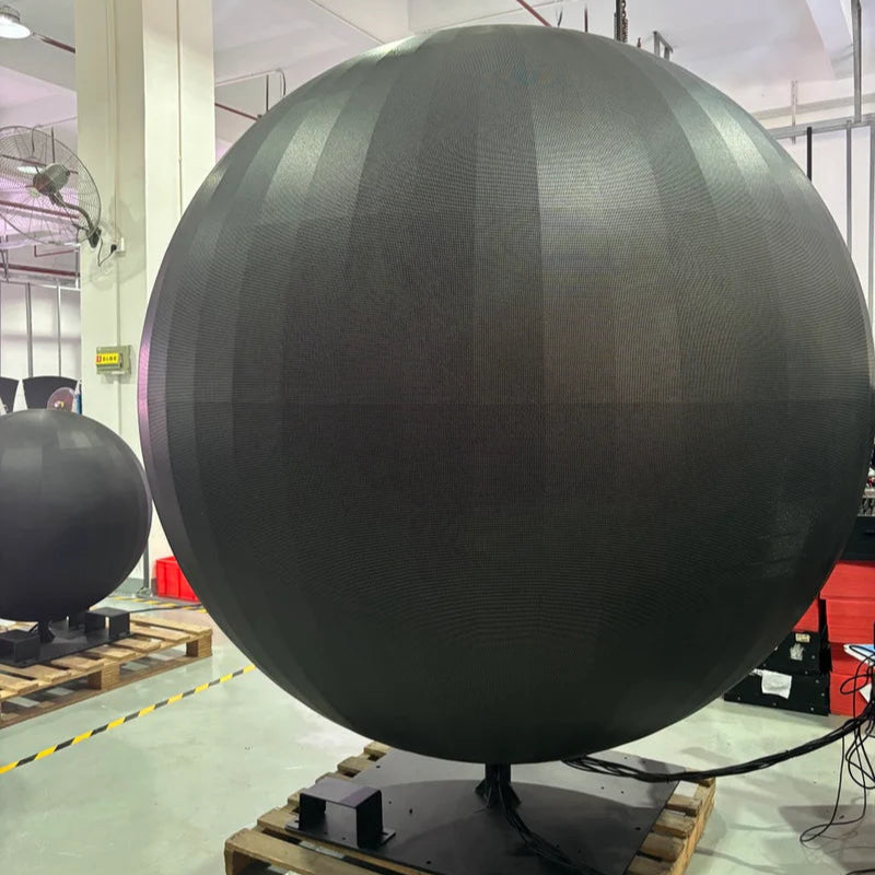 LS-I 150cm (4.9ft) Indoor LED Ball Screen | P1.25 / P1.53 / P1.86 / P2 / P2.5 | 360° Sphere LED Screen for Museums, Events & Installations