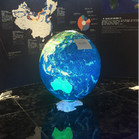 LS-I 100cm (3.3ft) Indoor LED Ball Screen | P1.25 / P1.53 / P1.86 / P2 / P2.5 | 360° Ball Screen for Museums, Exhibits & Commercial Spaces