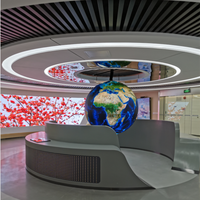 LS-I 100cm (3.3ft) Indoor LED Ball Screen | P1.25 / P1.53 / P1.86 / P2 / P2.5 | 360° Ball Screen for Museums, Exhibits & Commercial Spaces