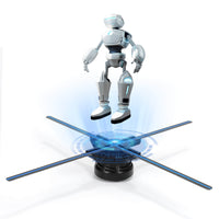 20.47” Rotating Hologram LED Fan 52CM Display with Bluetooth & Wi-Fi Control