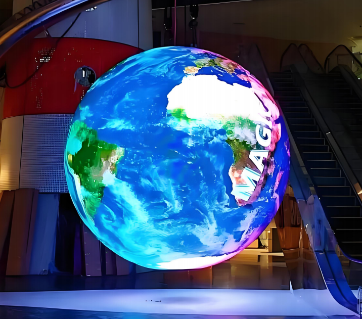 LS-I 180cm (5.9ft) Indoor LED Ball Screen | P2.5 / P2 / P1.86 | Large 360° LED Ball Screen for Exhibitions & Events