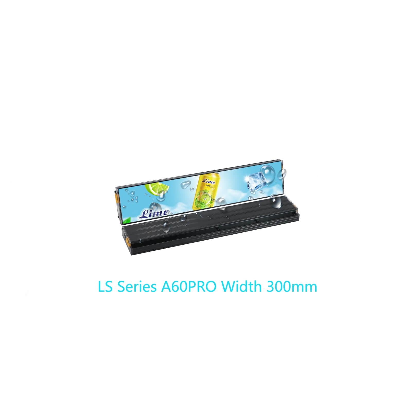 P1.25 GOB LS Series A60PRO Digital Shelf LED Advertising Display Screen Height Size 60mm