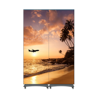 LP-GOB Series LED Poster Sign | 640×1920mm | P1.25 / P1.53 / P1.85 / P2.5 | Indoor Plug-in Display | Flip-Open Magnetic Frame with GOB Surface