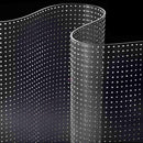 P10 High Transparency Indoor Flexible LED film Display Unit Size 1000 x 400mm Self-adhesive on Glass and Window