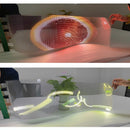 P10 High Transparency Indoor Flexible LED film Display Unit Size 1000 x 400mm Self-adhesive on Glass and Window