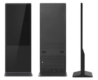 65‘’ Single-Sided Indoor Floor Stand LCD Digital Poster with Wheel Base | | Android RK3568 2GB+16GB | Non-Touch / Infrared / Capacitive Touch | CMS Preinstalled