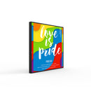 SL Series 51.7 Inch Super Slim Square LCD Digital Screen – 928.26×928.26mm Viewable, 22mm Thickness, No Touch | Dadonlion Platform / USB Disk Content Upload