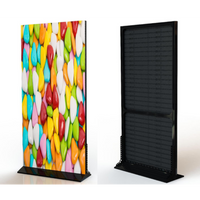 LP-RS Series LED Poster Sign | 1000×2000mm | P1.25 / P1.53 / P1.95 / P2.6 | Rollable, Lightweight & Portable | Floor-Standing Detachable Frame