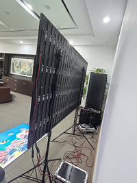 LP-RS 88 Inch Rolling TV P1.25 2x1 Meters 2SQM Portable LED Display Screen Kit