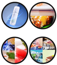 RD Series 23.6 Inch Round / Circular LCD Digital Display Screen – Dia.599.4mm Viewable | Optional Capacitive Touch | Cloud / App / USB Disk Playback