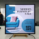 SQ Series 26.5 Inch Square LCD Digital Screen Display – 476×476mm Viewable | Cloud / App / USB Disk Playback