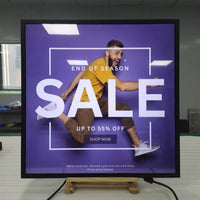 SQ Series 44.9 Inch 1:1 Large Square LCD Display Screen – 806.4×806.4mm Viewable | Cloud / App / USB Disk Playback