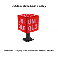 MC Series Multi-Option Magic Cubic LED Display –640mm | P2.5| 6 Face | Indoor | Display Cube for Retail & Events