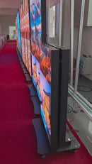 LP-F Series Foldable LED Poster Sign | 640×1920mm | P1.25 / P1.53 / P1.86 / P2.5 | GOB Surface + Magnetic Frame | Available