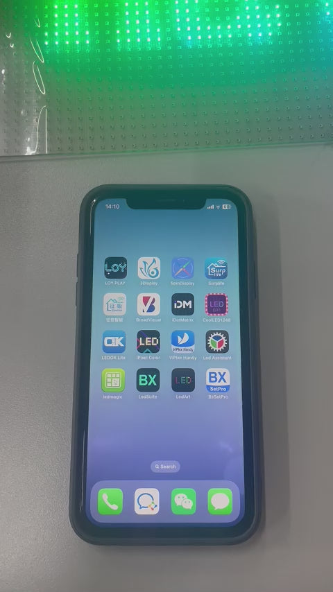 P5 Transparent Window Display – 200×600 mm (7.87×23.62 in) | 1500nits | High Transparency Adhesive LED Film for Retail Windows & Storefront Glass | Plug & Play